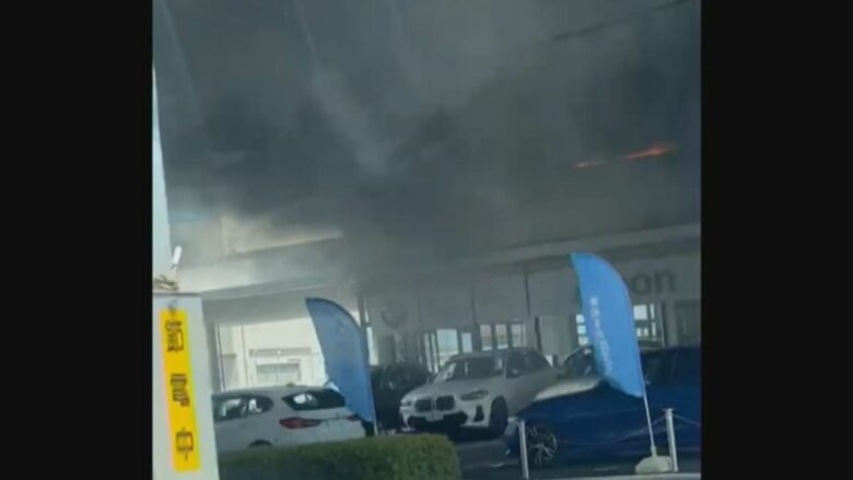 BMW MINI「アルコン米子店」｜火事の概要について